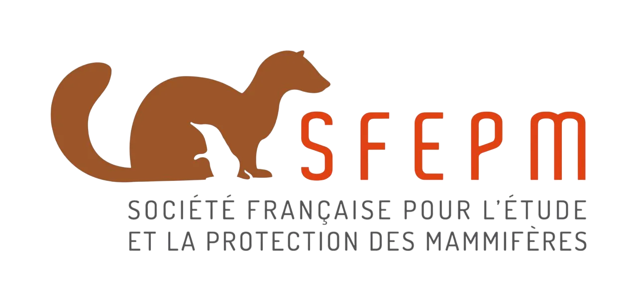 Logo de la SFEPM, Société Française pour l’Étude et la Protection des Mammifères, partenaire de la Safari Réserve de Lumigny située près de Coulommiers en Seine-et-Marne (77), en région Île-de-France.